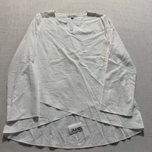 Coolibar Sun Protection Tunic Womens Sz M White Pre-owned